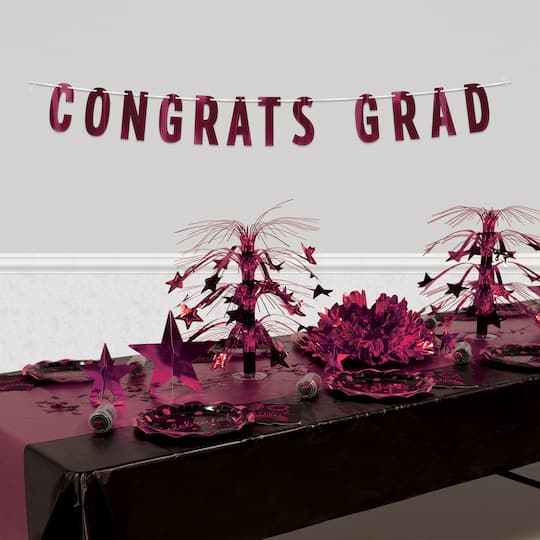Beistle 5ft. Congrats Grad Streamer